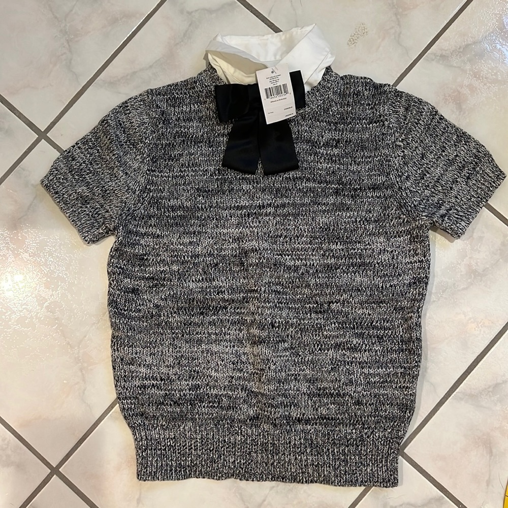 Kate Spade sweater with detachable collar S